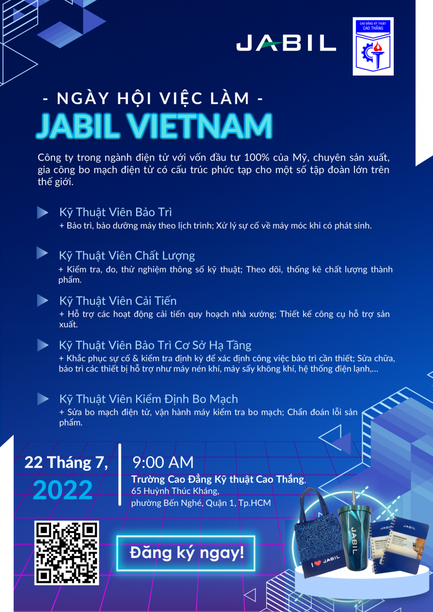 Khởi Động Mùa Hè – Về Trường Đi “Hội” Cùng Jabil Việt Nam